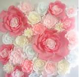 Photos of Paper Flower Wall For Sale