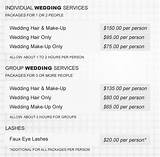 Bridal Makeup Packages Prices Photos