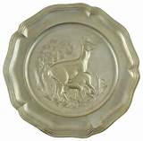 Photos of Pewter Decorative Wall Plates