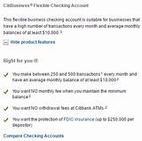 Citibank Minimum Balance For Checking Account Images