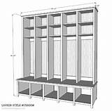 How To Build Mudroom Storage Lockers Photos