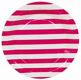 Photos of Striped Party Plates