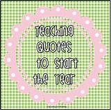 Images of New Teacher Quotes