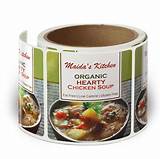 Custom Food Packaging Labels Pictures