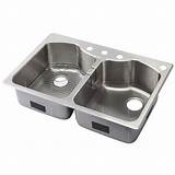 Pictures of Double Sink Stainless Steel Undermount