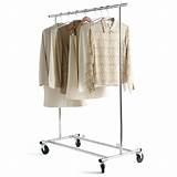 Commercial Laundry Cart With Hanging Rack