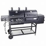 Pictures of Gas Charcoal Smoker Combo
