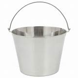 Pictures of Stainless 5 Gallon Bucket