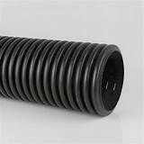 Black Perforated Drainage Pipe Photos