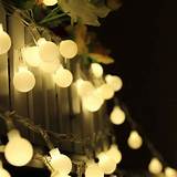 Commercial Outdoor Globe String Lights Pictures