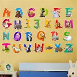 Alphabet Room Stickers Images