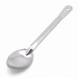 Pictures of Stainless Serving Spoon