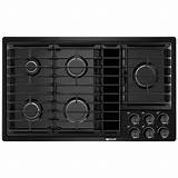 Images of Downdraft Gas Cooktop 36 Stainless