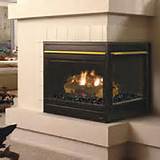 Two Sided Gas Log Fireplace Inserts Photos