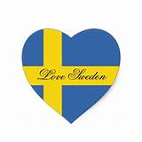 Swedish Flag Sticker Photos