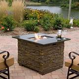 Pictures of Outside Gas Fire Pit Tables