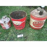 Photos of Vintage Gas Cans