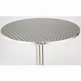 Round Stainless Steel Table Tops Images
