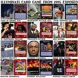 Illuminati Board Game Cards Photos
