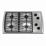 Whirlpool 30 In 4 Burner Gas Cooktop Stainless Images