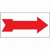 Small Red Arrow Stickers Pictures