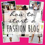 How To Start A Fashion Blog