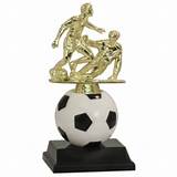 Spinning Soccer Ball Trophy Images