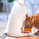 Photos of Chip Activated Cat Feeder