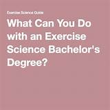 Online Bachelors Degree In Exercise Science Pictures