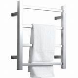Pictures of Heated Chrome Towel Rack