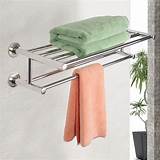 Photos of Bathroom Shelf Towel Rack