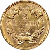 1888 3 Dollar Gold Coin Pictures