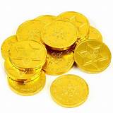 Pictures of Foil Wrapped Chocolate Coins Bulk
