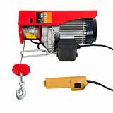 Pictures of Light Duty Electric Cable Hoist