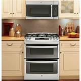 Ge Double Oven Gas Range Images