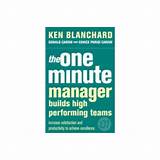 5 Minute Manager Book