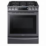 Images of Black Stainless Steel Stove Gas
