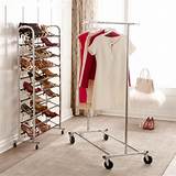 Commercial Grade Garment Rack With Cover