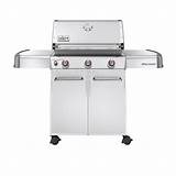Images of Weber 2 Burner Gas Grill Stainless Steel