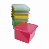 Pictures of Colored Plastic Storage Containers