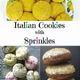 Italian Cookies With Icing And Sprinkles Pictures