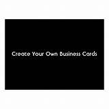 How To Make My Own Business Cards Photos