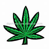 Marijuana Iron On Patches