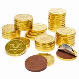 Images of Foil Wrapped Chocolate Coins Bulk