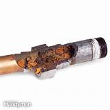Photos of Copper Pipe Corrosion Leak