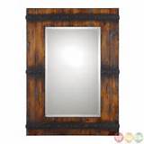 Photos of Wood Door Mirror