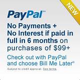 Link Bill Me Later To Paypal Credit Images