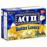 Pictures of Calories In Act Ii Butter Popcorn
