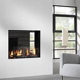 Glass Enclosed Gas Fireplace