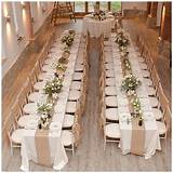 Ideas To Decorate Wedding Tables Photos
